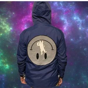 RIPNDIP “Everything Will Be Okay” Blue Windbreaker